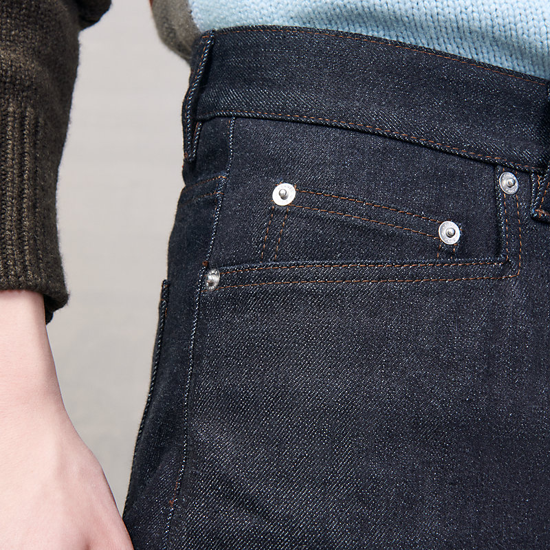 パンツ HERMES SELLIER SELVEDGE DENIM Jeans | Hermès Singapore