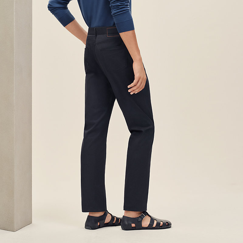 Jeans jacron cuir, Vue: , vue 3 sur 5