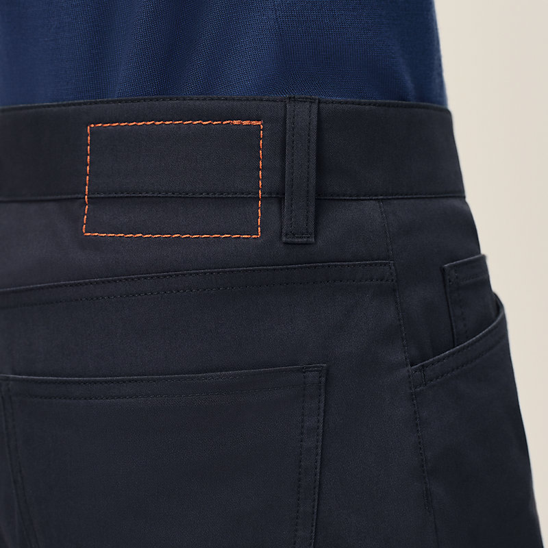 Jeans jacron cuir, Vue: , vue 4 sur 5