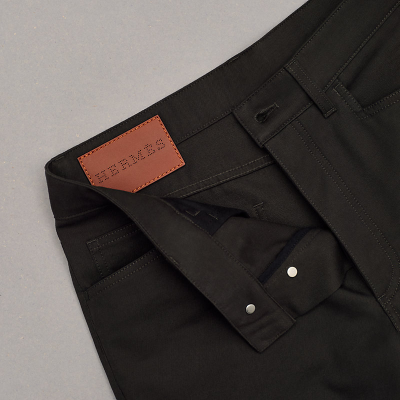 Jeans mit Jacron-Lederlabel, Ansicht: , Ansicht 5 von 5