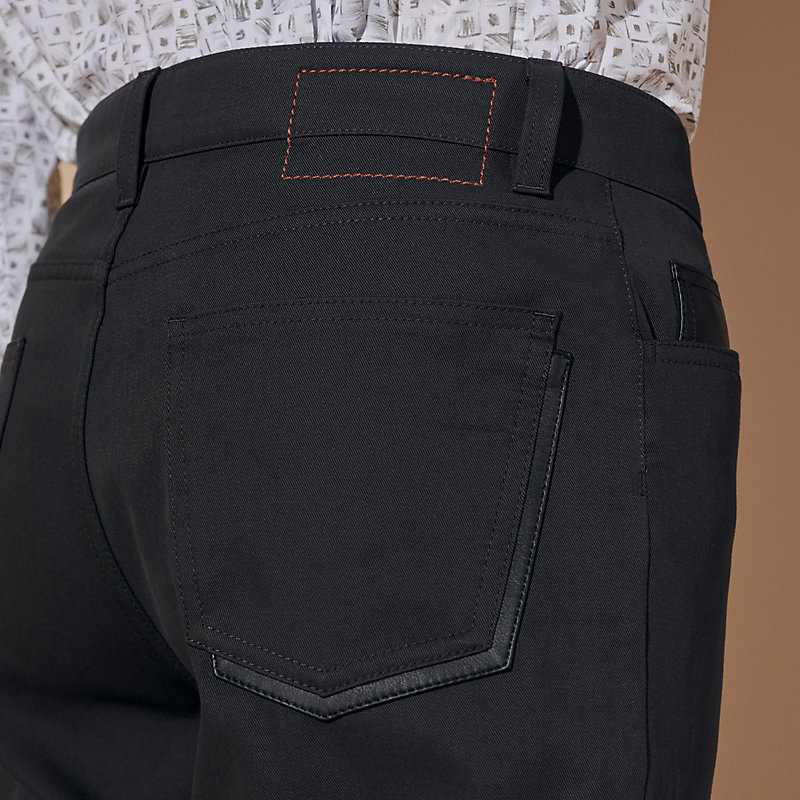 Jeans with shadowed pockets | Hermès UAE