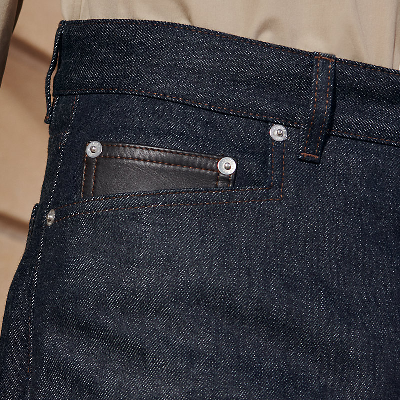 Jeans with shadowed pockets | Hermès UK