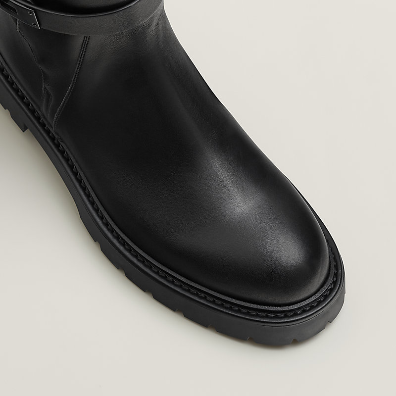 Jeff ankle boot - Black | Hermès USA