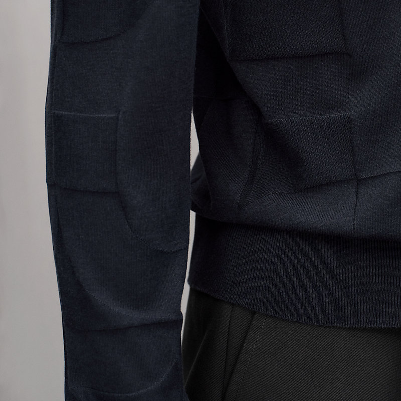 Jersey con cuello redondo "maillon puzzle"