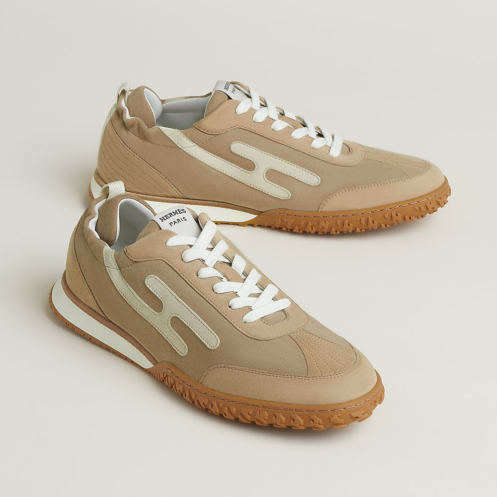 ゆ*り様 HERMES ベージュ スエード モカシン jet-sneaker--242925ZHD1-front-