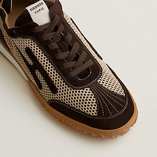 【HERMES】クロシェ編みのニットとスエード☆人気 Jetスニーカー Jet sneaker | Hermès USA