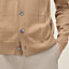 "Jeu de points sellier" buttoned cardigan, View: Worn, worn, view 4 of 5
