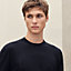 "Jeu de points sellier" crewneck sweater, View: Worn, worn, view 4 of 5