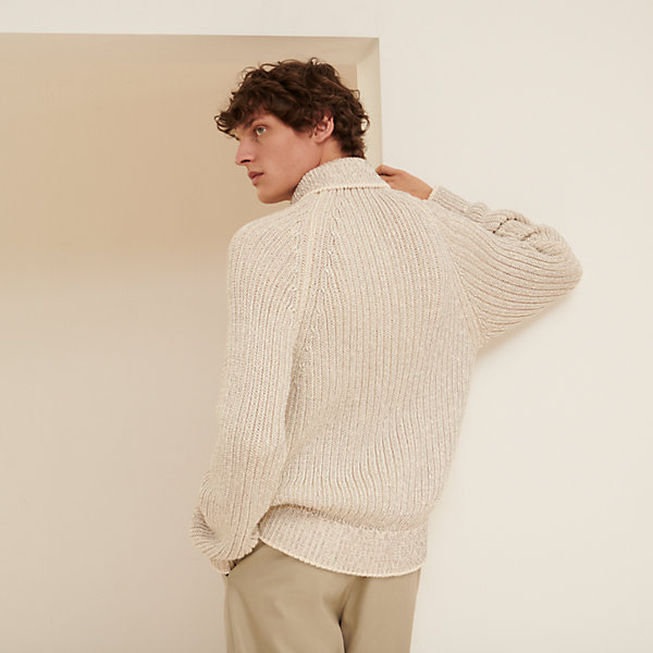 beige sweater