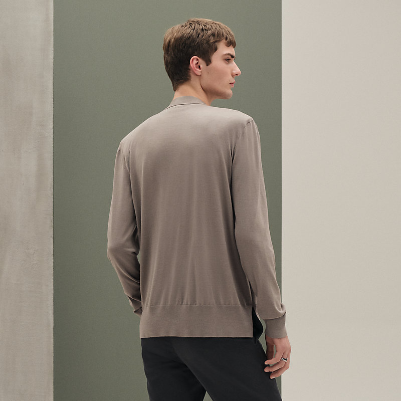 "Jeu dessus de soie" buttoned cardigan, View: , view 4 of 6