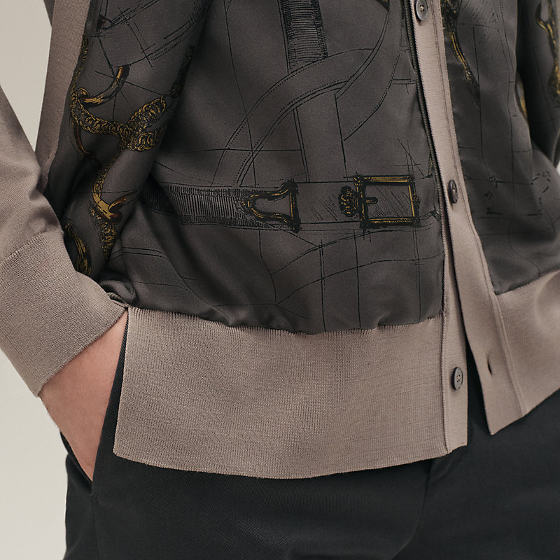 "Jeu dessus de soie" buttoned cardigan, View: , view 6 of 6