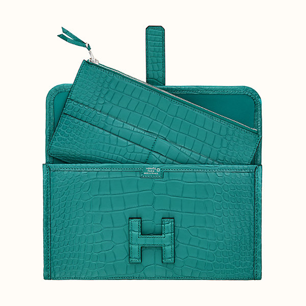 Jige Duo wallet | Hermès USA