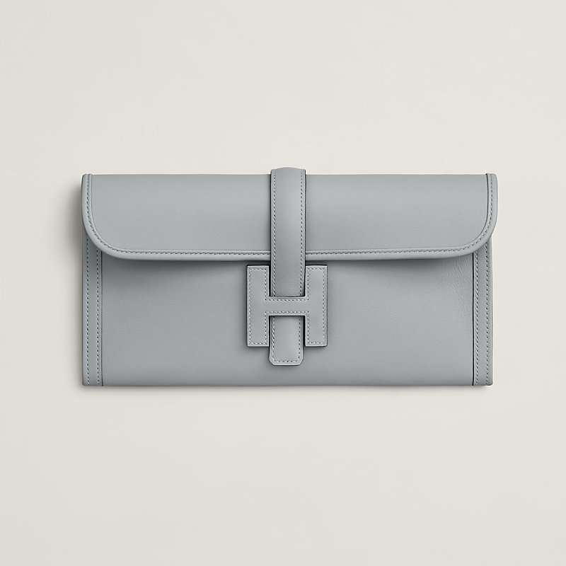 Jige Elan 29 clutch - Grey | Hermès USA