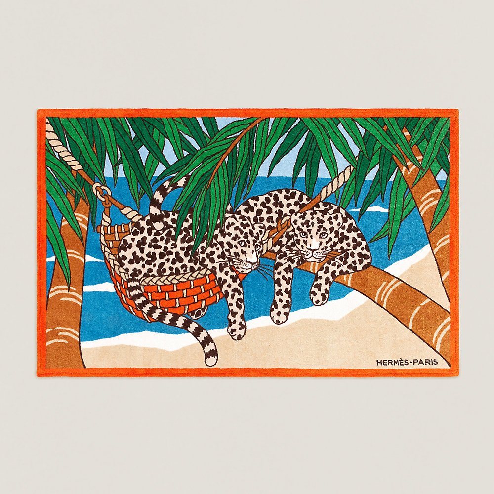 beach towel hermes