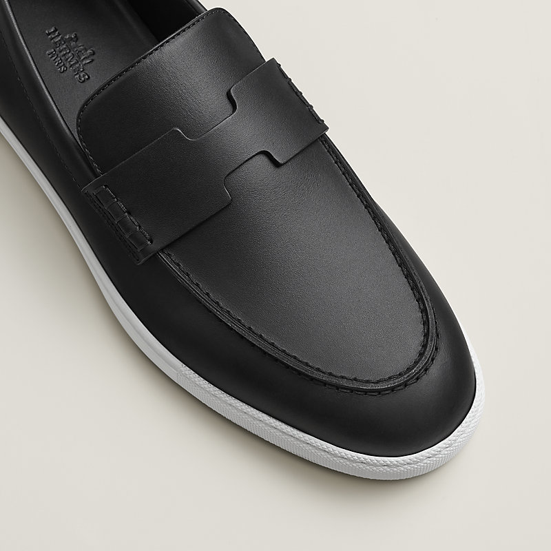 Job loafer - Black | Hermès USA