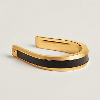 Jockette bangle - Black | Hermès USA