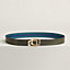 Jockey au Carre belt buckle & Contrast reversible leather strap 32&nbsp;mm, View: , view 2 of 3