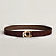 Jockey au Carre belt buckle & Leather strap 32&nbsp;mm, View: , view 1 of 2