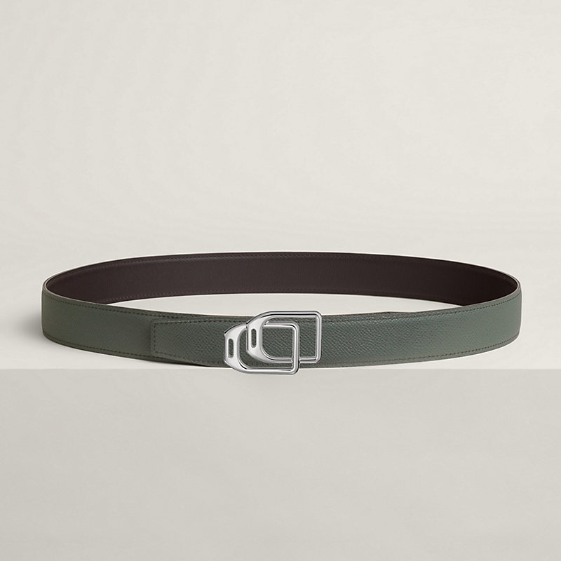 HERMES　バックル ベルトバックル 《パラード》 & リバーシブルベルト 《エルメス