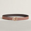 Jockey au Carre belt buckle & Reversible leather strap 32&nbsp;mm, View: , view 1 of 3