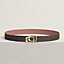 Jockey au Carre belt buckle & Reversible leather strap 32&nbsp;mm, View: , view 2 of 3