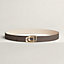 Jockey au Carre belt buckle & Reversible leather strap 32&nbsp;mm, View: , view 1 of 3