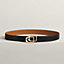 Jockey au Carre belt buckle & Reversible leather strap 32&nbsp;mm, View: , view 1 of 3