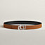 Jockey au Carre belt buckle & Reversible leather strap 32&nbsp;mm, View: , view 2 of 3