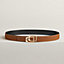Jockey au Carre belt buckle & Reversible leather strap 32&nbsp;mm, View: , view 2 of 3