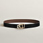 Jockey au Carre belt buckle & Reversible leather strap 32&nbsp;mm, View: , view 1 of 3