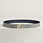 Jockey au Carre belt buckle & Reversible leather strap 32&nbsp;mm, View: , view 2 of 3
