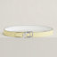 Jockey au Carre belt buckle & Reversible leather strap 32&nbsp;mm, View: , view 1 of 3