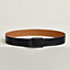 Jockey belt buckle & Coaching reversible leather strap 38&nbsp;mm, View: , view 1 of 3