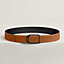 Jockey belt buckle & Coaching reversible leather strap 38&nbsp;mm, View: , view 2 of 3