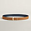 Jockey belt buckle & Contrast reversible leather strap 32&nbsp;mm, View: , view 1 of 3