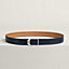 Jockey belt buckle & Contrast reversible leather strap 32&nbsp;mm, View: , view 2 of 3