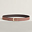 Jockey belt buckle & Reversible leather strap 32&nbsp;mm, View: , view 1 of 3