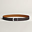 Jockey belt buckle & Reversible leather strap 32&nbsp;mm, View: , view 1 of 3