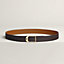 Jockey belt buckle & Reversible leather strap 32&nbsp;mm, View: , view 1 of 3