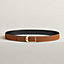 View: , Jockey belt buckle & Reversible leather strap 32 mm