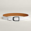 Jockey belt buckle & Reversible leather strap 38 mm, view 2 of 3