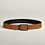 View: , Jockey belt buckle & Reversible leather strap 38 mm