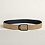 Jockey belt buckle & Reversible leather strap 38&nbsp;mm, View: , view 2 of 3