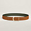 Jockey belt buckle & Reversible leather strap 38&nbsp;mm, View: , view 2 of 2