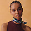 Jour de Casting Detail scarf 45, View: Worn, worn, view 2 of 3