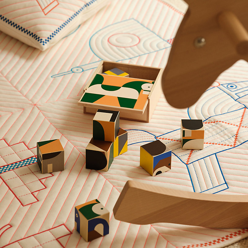 Juego de 9 cubos Animaux Blocks