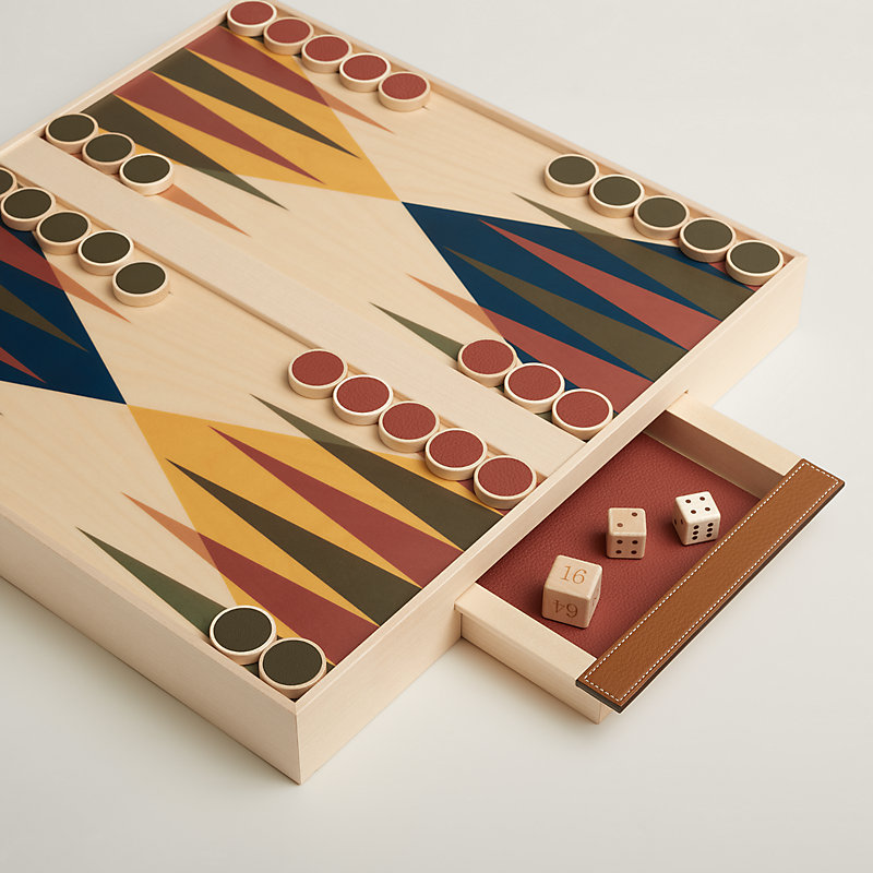 Magistrado Oxidar Aprendizaje Juego de backgammon Palio | Hermès España