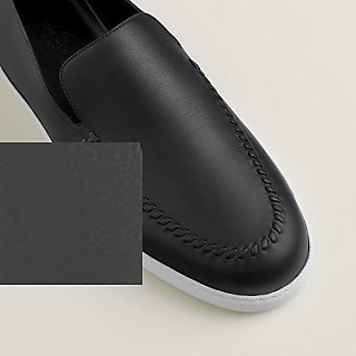 HERMES - エルメス HERMES レザーシューズ ローファー Hロゴ金具