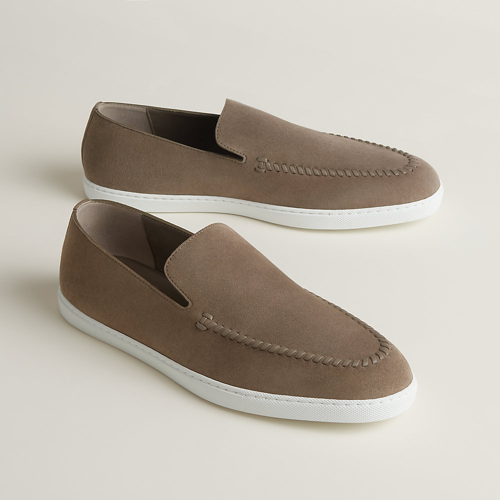 エルメス　HERMES 靴　メンズ　モカシン　ジュリアン　ベージュ　42.5新品 julian-loafer--251760ZAX3-