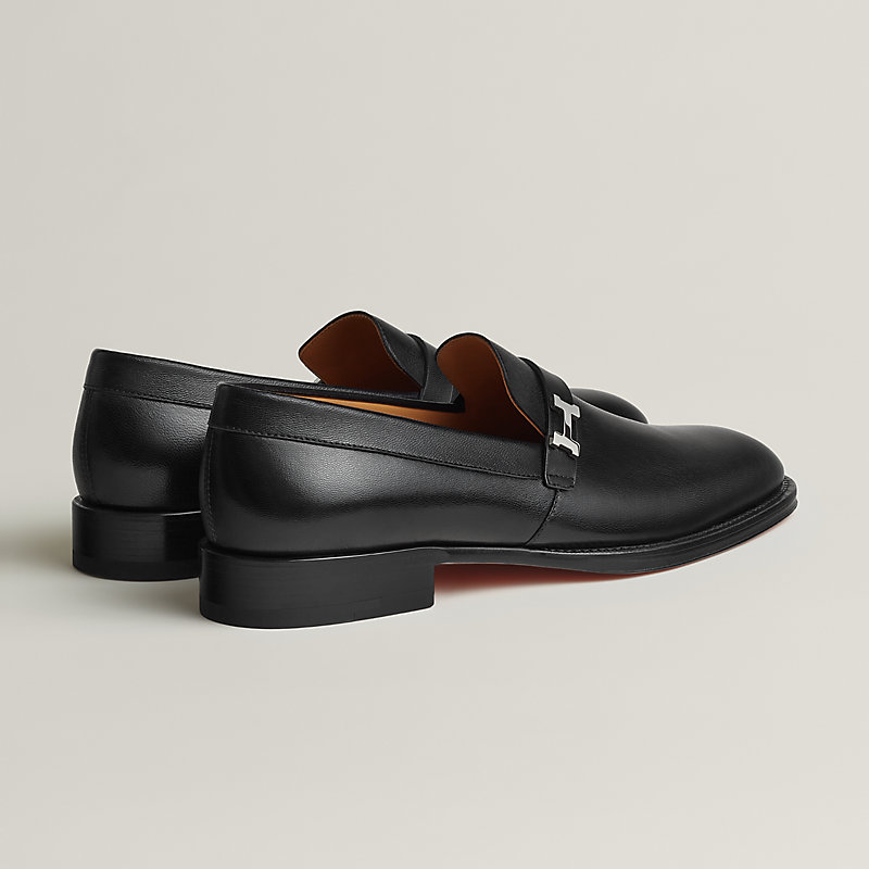 大人かっこいい♪【HERMES】Mocassins Julio ローファー ロゴ Julio loafer | Hermès USA